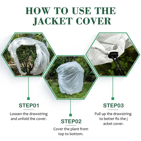 108inch*96inch Rectangular Plant Protection Greenhouse Bag: Comprehensive Protection, Enhances Plant Growth Environment