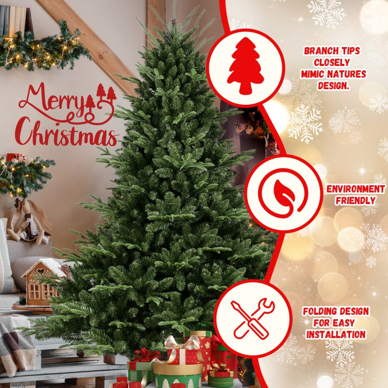 PE, PVC Christmas Tree, Green