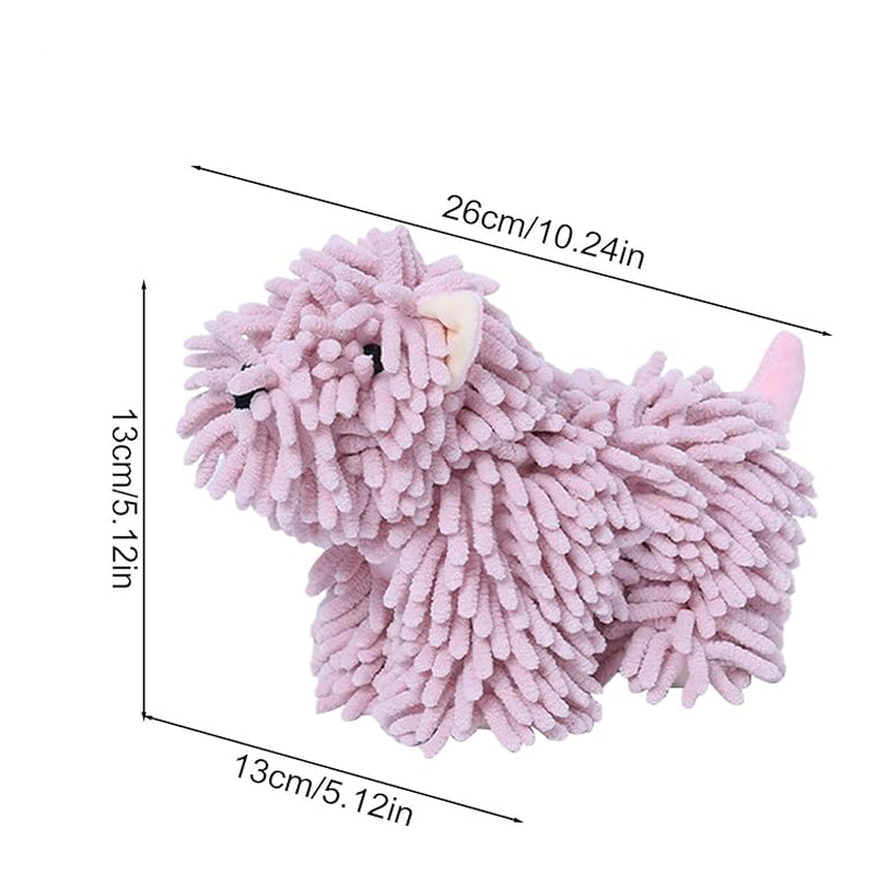 Cute Puppy Shaped Towel,Absorbent Kitchen Towel With Hanging Loop, Towels For Home