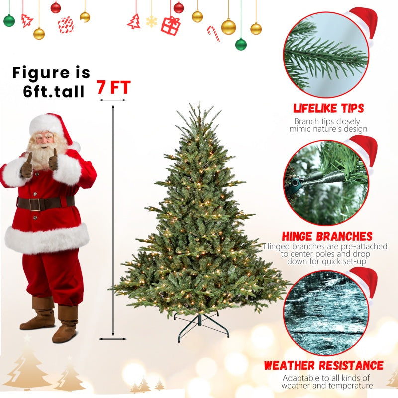 PE, PVC Christmas Tree, Green