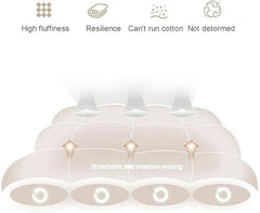 Topper Pad For Mattress Gray
