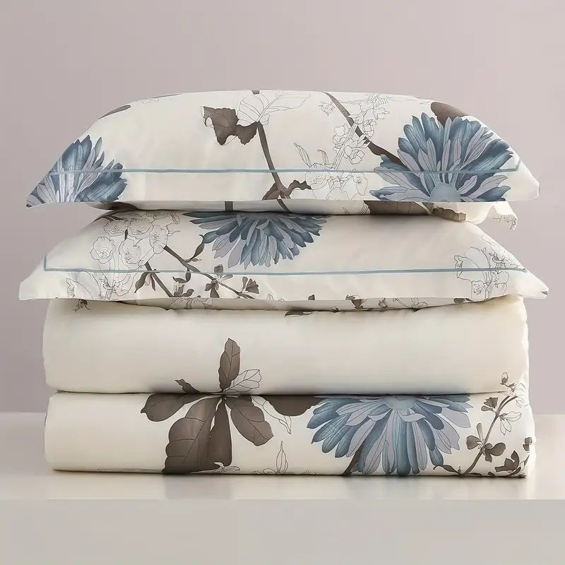 Elegant Floral Comforter Set