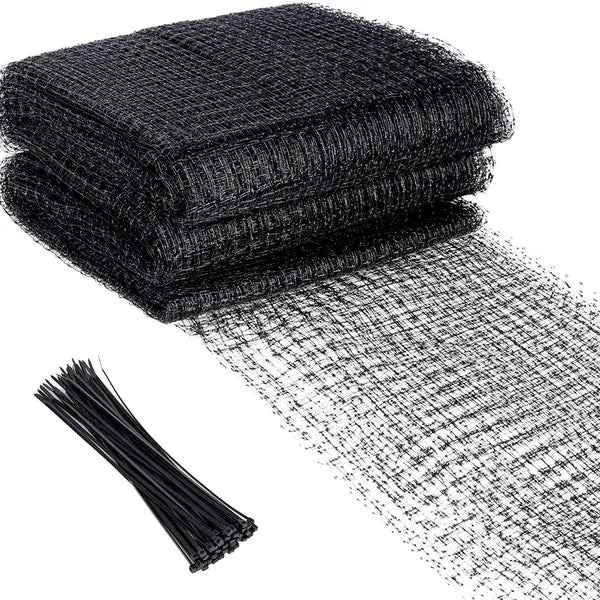 7.5ft*65ft Plastic Deer Netting Offers High-strength Protection Against Deer Intrusion, Suitable For Yards, Farmlands, And Gardens.