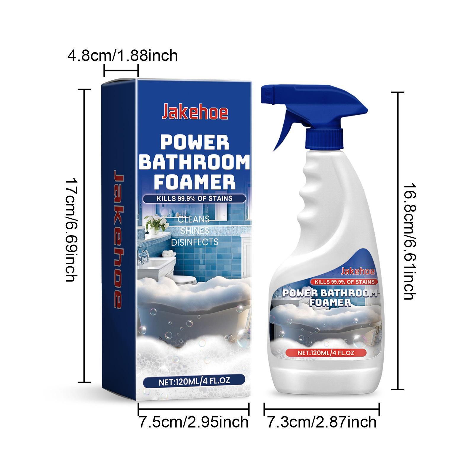 Clean Guest Bathroom Foam Cleaner Spray Multi-function Bathroom Bathtub Foam Cleaner To Remove Stains And Dirt