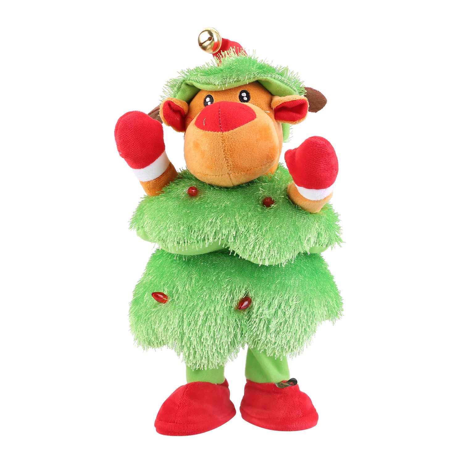 1Pc Penguin Or Elk Or Snowman Electric Dancing Singing Plush Toy Twisting Snowman Toy Talking Interactive Mimicking Funny Songs Wiggly Dance Kid Christmas Gift