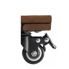 12inch*12inch Square Wooden Plant Cart: Natural Beauty, Easy Mobility, Perfect For Gardening