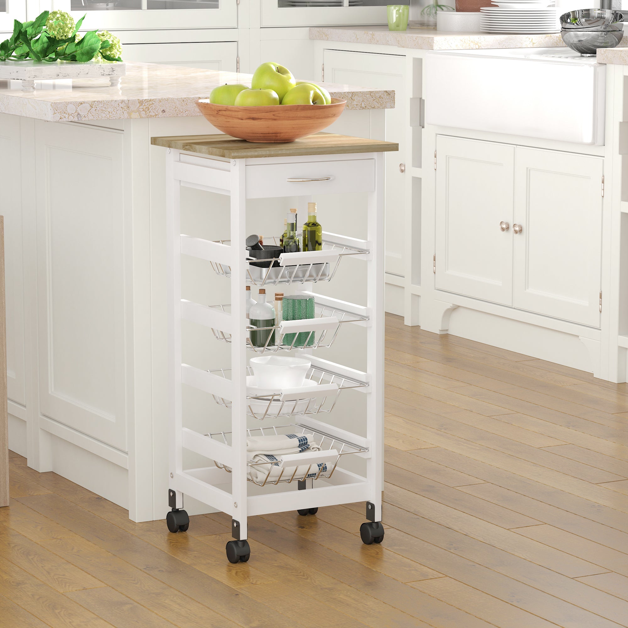 Mobile Kitchen Cart