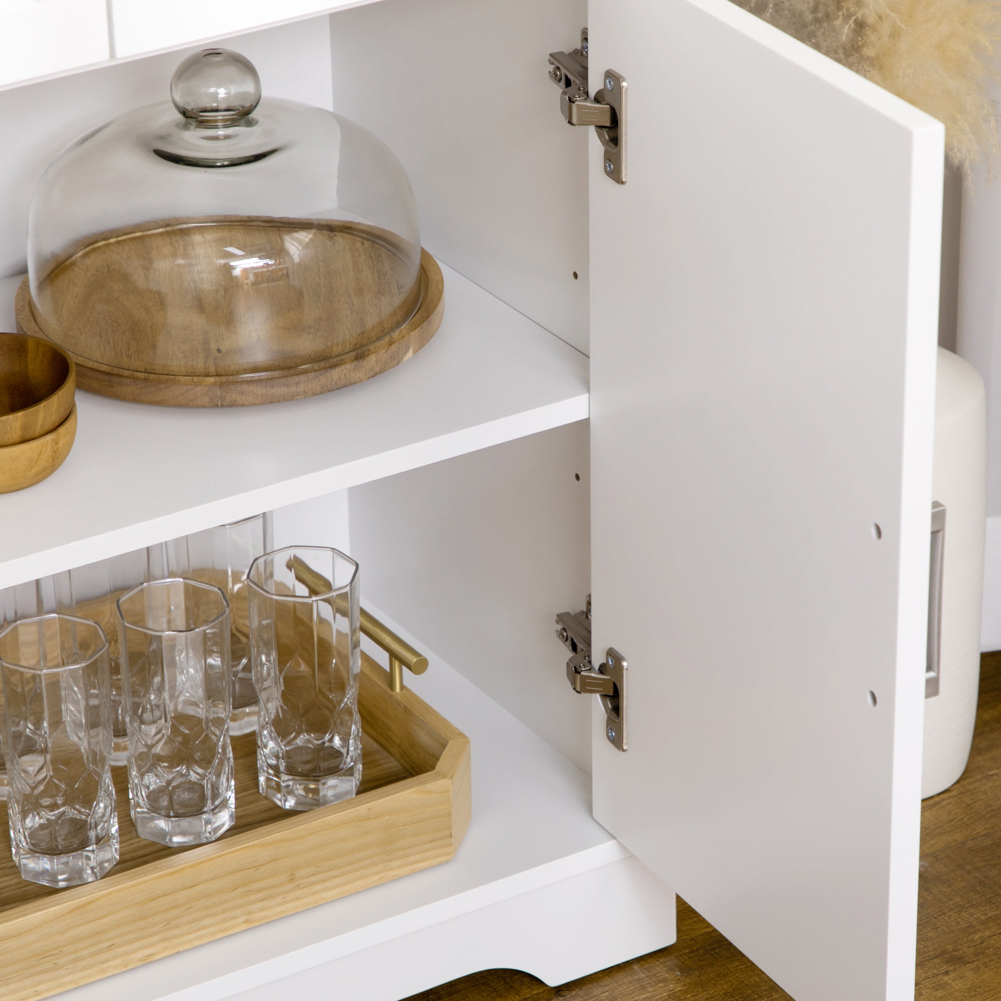 Modern Kitchen Sideboard Buffet Cabinet with Storage