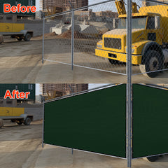 4'X50' Dark Green HDPE Fence