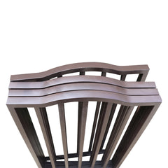 Dog Gate For Doorways, Stairs - Freestanding, Folding, Brown, Arc Wooden