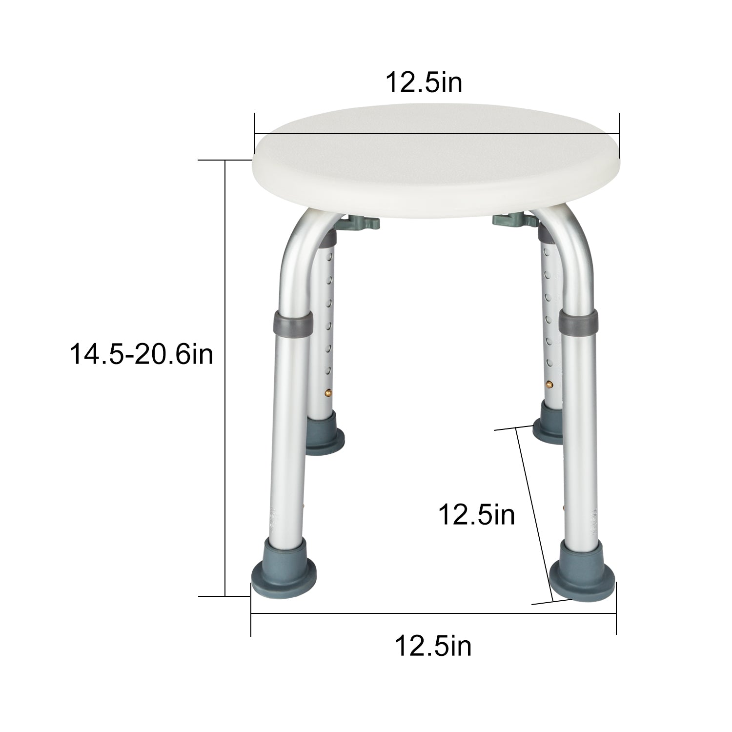 1.35MM ROUND STOOL BATH CHAIR