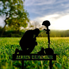 Freedom Is Not Free Silhouette Memorial - Outdoor Tribute For Fallen Heroes
