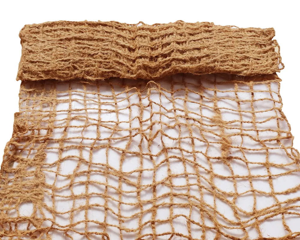 4ft*15ft Coconut Fiber Slope Protection Netting, An Environmentally Friendly And Durable Soil Protection And Landscaping Solution.
