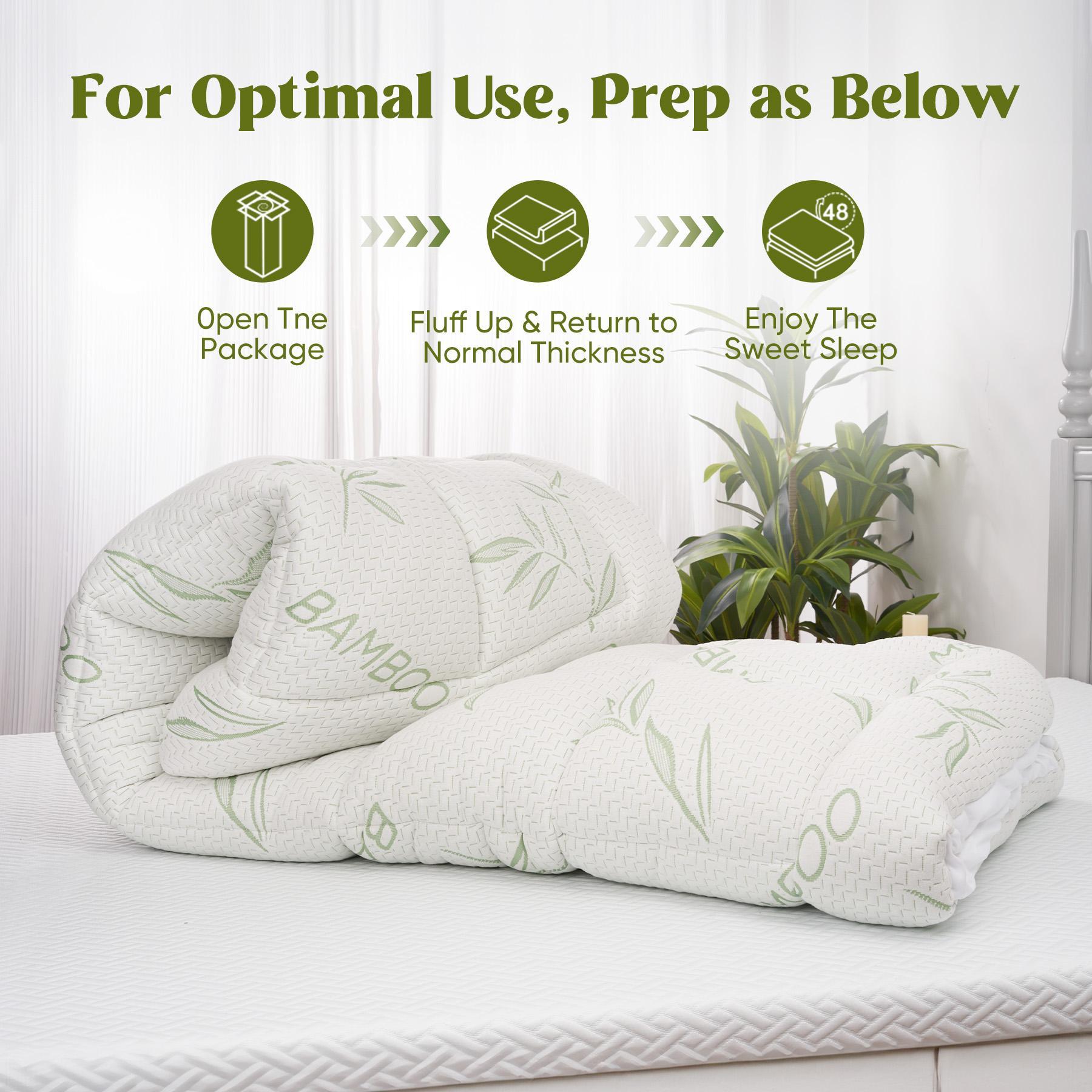 Skin-friendly Bamboo Fiber Waterproof Fitted Sheet - A Must-have For Mattress Protection Super Soft To The Touch