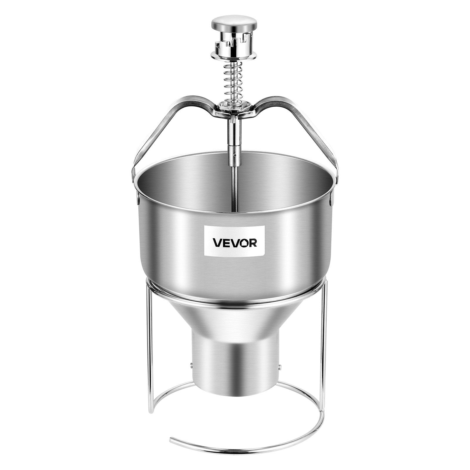 Donut Depositor Manual Doughnut Dropper Hopper Stainless Steel Batter Dispenser
