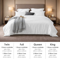 2-Pack White & Pink 3-Piece Bedding Set Solid Duvet Cover Set Includes One Duvet Cover And Two Pillowcases. Suitable For Both Single And Double Beds For Men And Women. Features A Cute Unisex Design Pe
