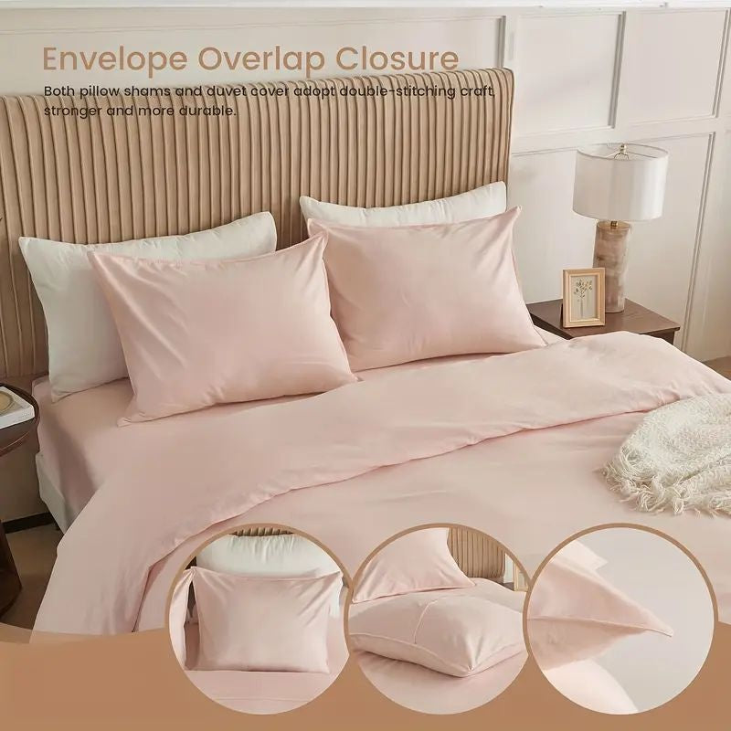 Serta Simply Clean Pleated Duvet Cover