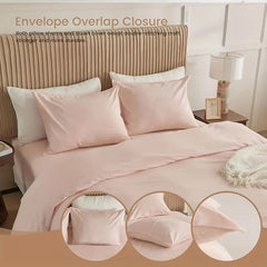 Serta Simply Clean Pleated Duvet Cover