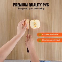 PVC Table Protector 42x60 Inch Frosted Plastic Desk Protector 1.5mm Thick