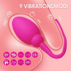 Egg Wearable Love Balls Bullet & Egg 9 Modes, USB Rechargeable, G-Spot Clitoral Stimulator For Women Couples