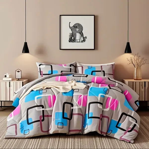 3pieces Comforter Set King Comforter X1 Pillowcasex2 Extremely Diverse Styles