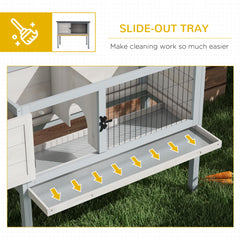 Elevated Rabbit Hutch