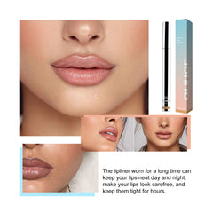 Mineral OilOUHOE Peel Off Lipliner Plump Lip Lines Show Lip Color Without Taking Off Makeup Peel Off Lipliner