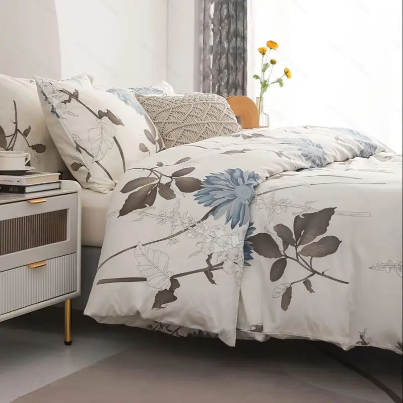 Elegant Floral Comforter Set