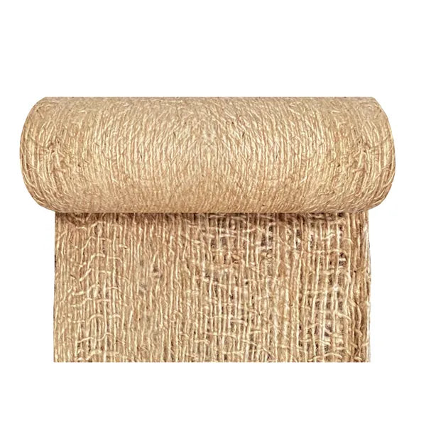 4ft*60ft Natural, Eco-friendly Jute Netting Is A Must-have For Soil Protection And Landscaping, Offering Easy Mulching, Water Conservation, And Wind Resistance.