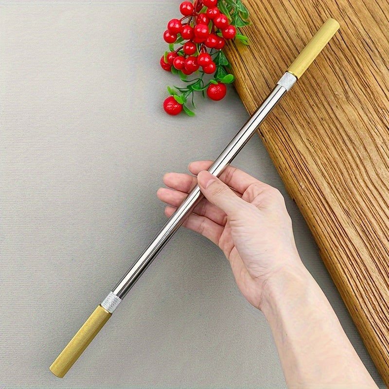 Long Gold Hoop Sticks