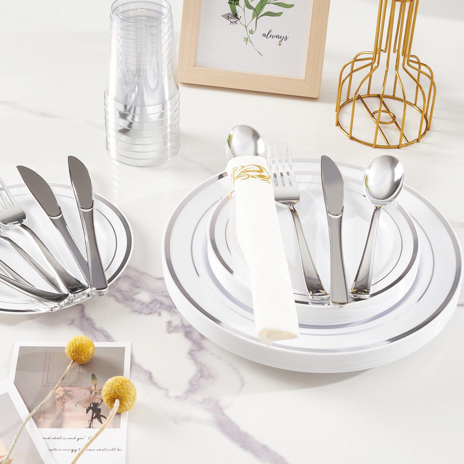 Plastic Cutlery Set Lightweight And Space-saving Eco-friendly And Simple Multifunctional