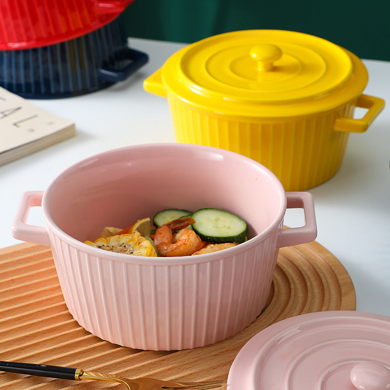 8 Inch Soup Pot-Pink 1132