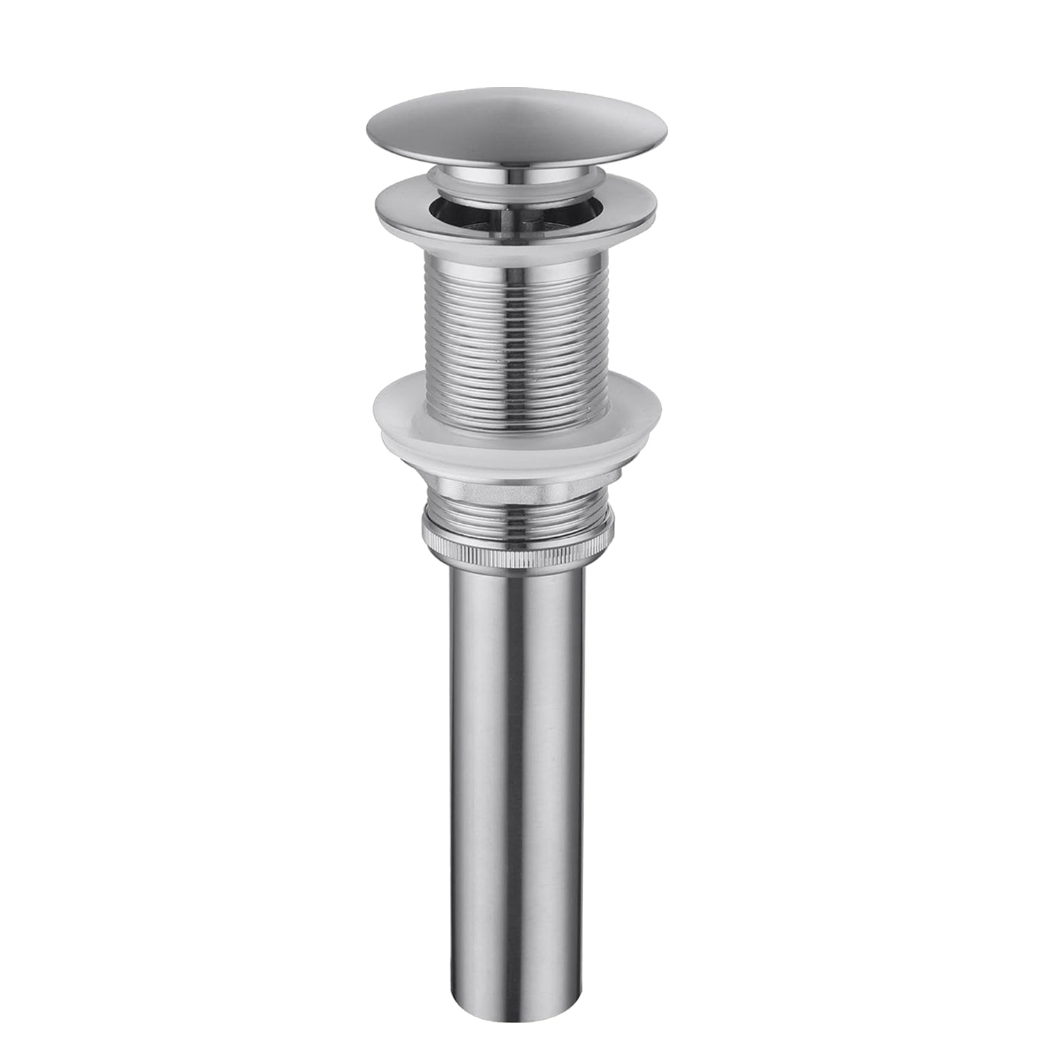 The Bathroom Sink Drain Has No Overflow Hole, And The Basin And Washbasin Pop-up Drain Is Made Of 304 Stainless Steel