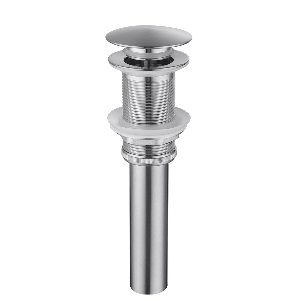 The Bathroom Sink Drain Has No Overflow Hole, And The Basin And Washbasin Pop-up Drain Is Made Of 304 Stainless Steel