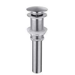 The Bathroom Sink Drain Has No Overflow Hole, And The Basin And Washbasin Pop-up Drain Is Made Of 304 Stainless Steel