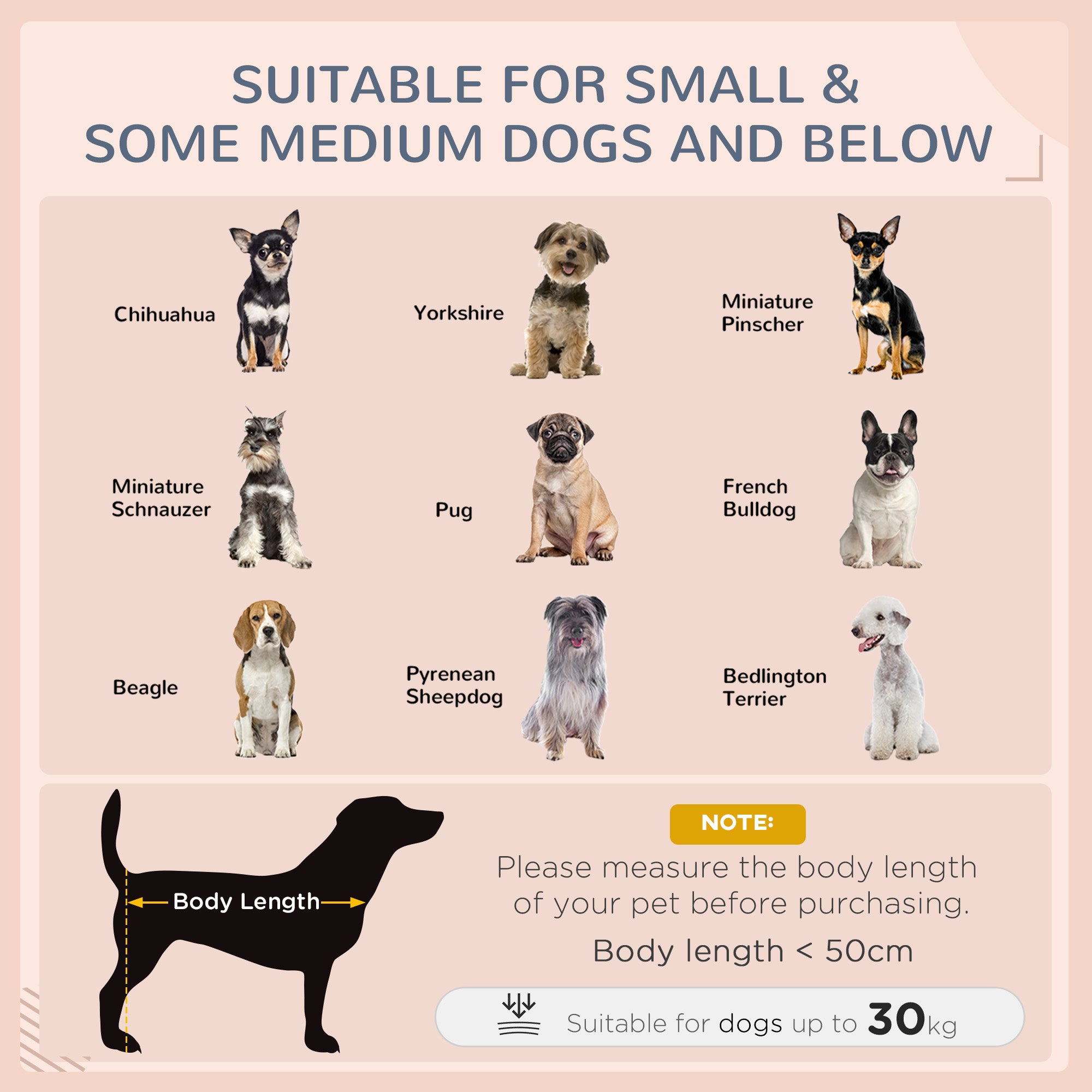 Wicker Dog House Elevated Raised Rattan Bed with Removable Cushion Lounge, Charcoal Gray