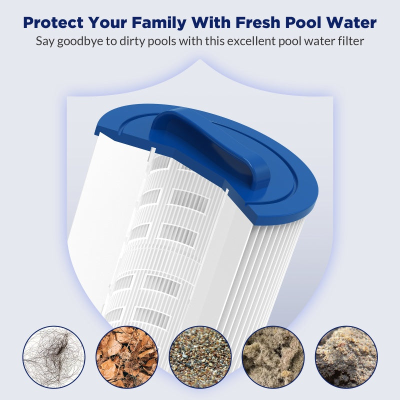 Pool Spa Filter Cartridge Replace For Pleatco PAS50SV-F2M 6CH-502 Filbur FC-0311