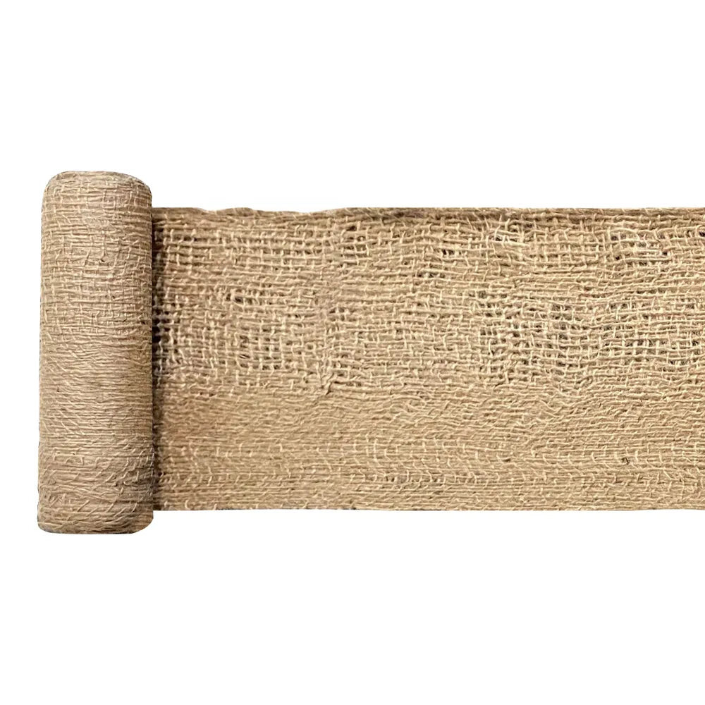 4ft*30ft Natural, Eco-friendly Jute Netting Is A Must-have For Soil Protection And Landscaping, Offering Easy Mulching, Water Conservation, And Wind Resistance.