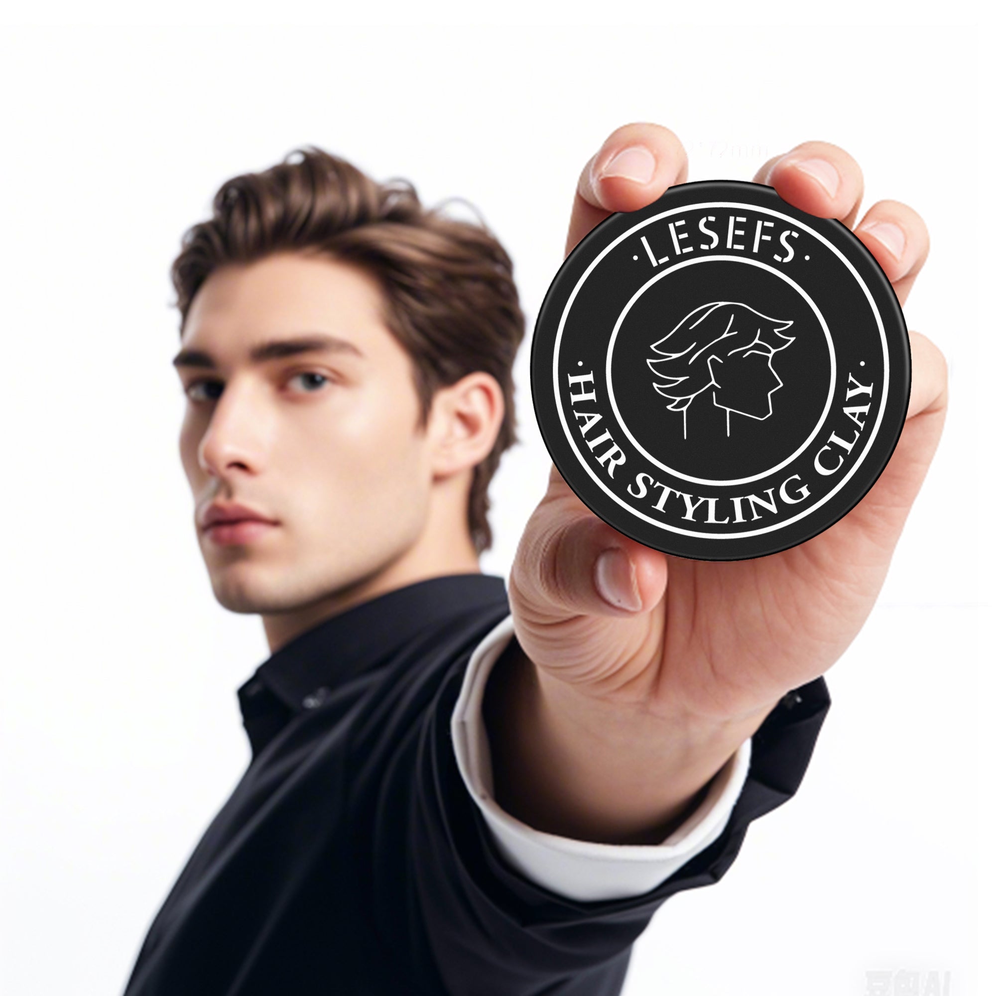 Only Self Pickup--Men's 60G Styling Hair Gel, Portable