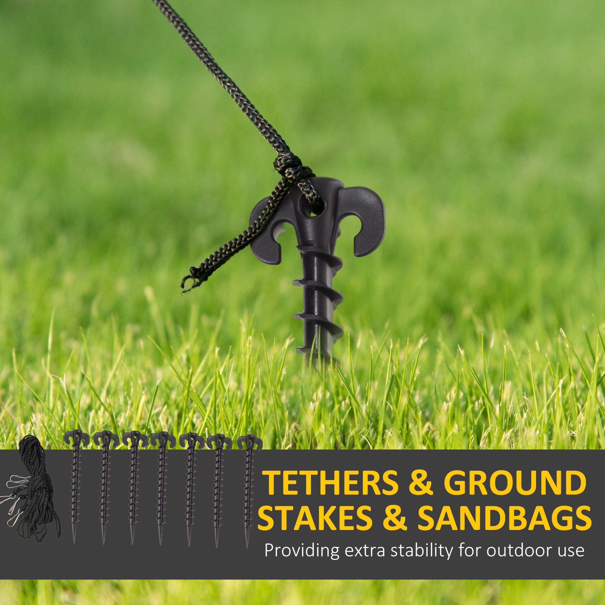 11.8' Inflatable Green Walnut Soldier w/ White LED Lights, Blow-Up Outdoor Display for Party