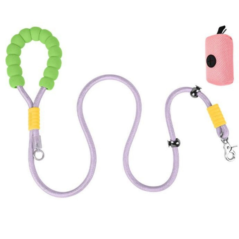 Explosion-proof Dog Leash For Small And Medium-sized Dogs, Suitable For Corgi, Border Collie, Shiba Inu, Dog Walking Collar And Dog Chain