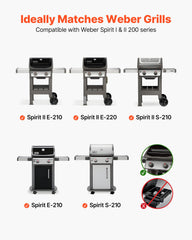 15 In Flavorizer Bars Steel Grill Replacement For Weber Spirit I II 200 Series