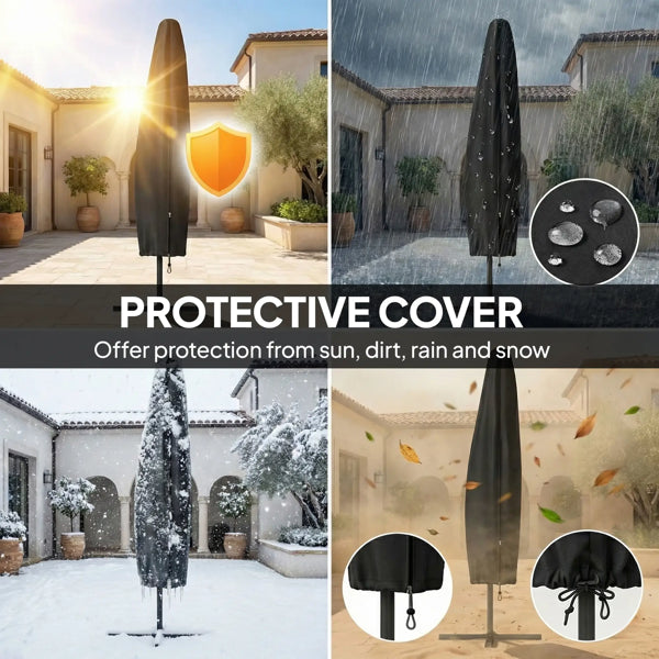 Patio Umbrella With Cover