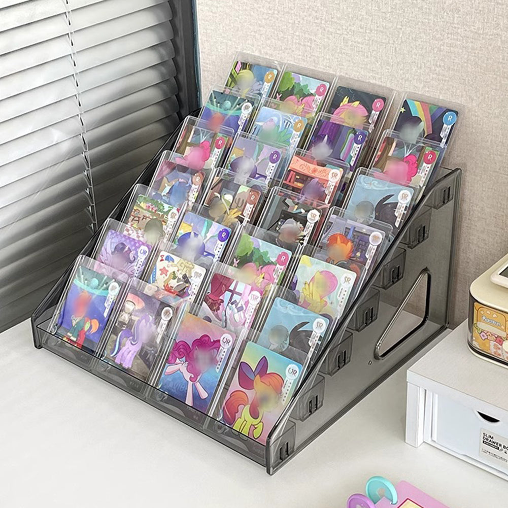 Acrylic Card Display Rack Shelf, Organizing Rack