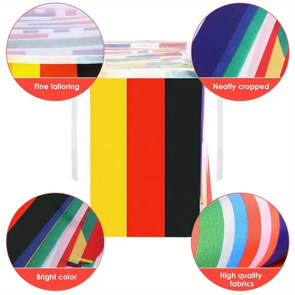26.25 Ft 24 Countries String Flag International Flags Bunting Banner 24 Team Nation Flags Banner Decoration Sport Theme Party Garland For Club Bar Sports Events Grand Opening Party Supplies