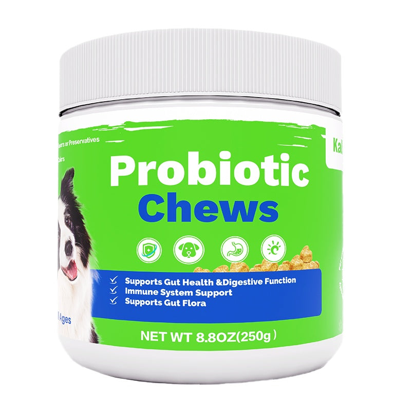 Probiotics Chews For Pets Customized Shape For Digestive Health Pets Supplement Healthy Gut For Dogs